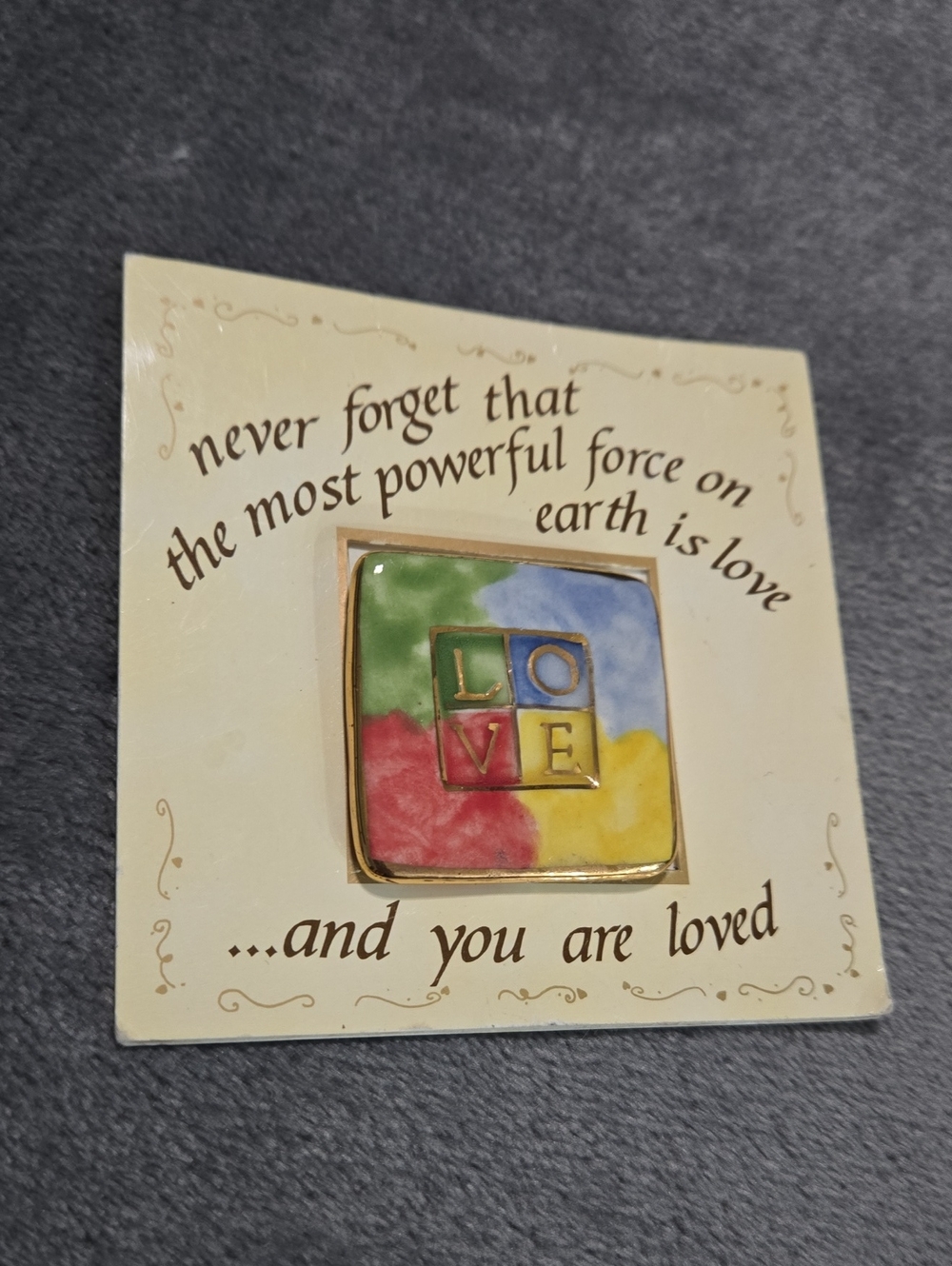 Vintage 1996 Love Pin